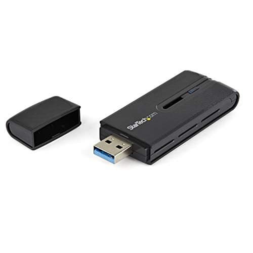 StarTechcom USB 30 AC1200 Dual Band WirelessAC Network Adapter 80211ac WiFi Adapter 24GHz 5GHz USB Wireless AC Network Card TAA USB867WAC22