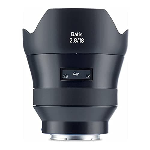 ZEISS Batis 18mm f/2.8 for Sony E Mount Mirrorless Cameras, Black