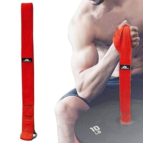 Arm Wrestling Training Loading Strap for Barbells, Arm Finger Wrist Exerciser Strengthener, Forearm Muscle Strength Workouts Tools, Suitable for Home and Gym Training