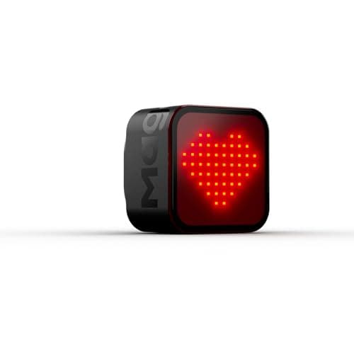 Magene L308 Smart Tail Light for Bike, Highly Customizable Intelligent Expression Bluetooth Lightweight Bicycle Tail Light Without Charging Cable,96 COB LED Lights IPX6 Waterproof