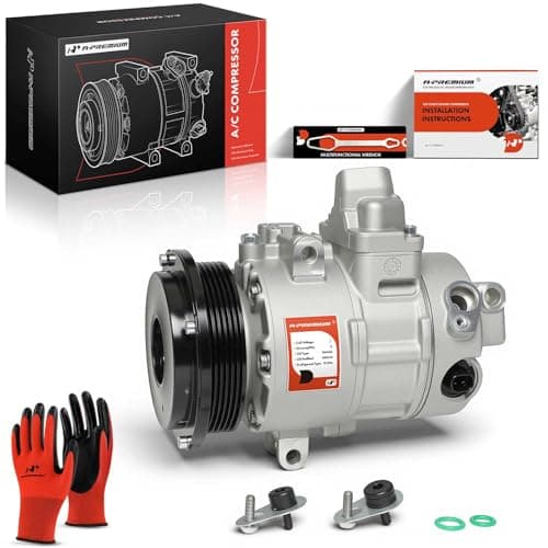 A-Premium Air Conditioner AC Compressor with Clutch Compatible with Lexus LS430 4.3L 2004-2006