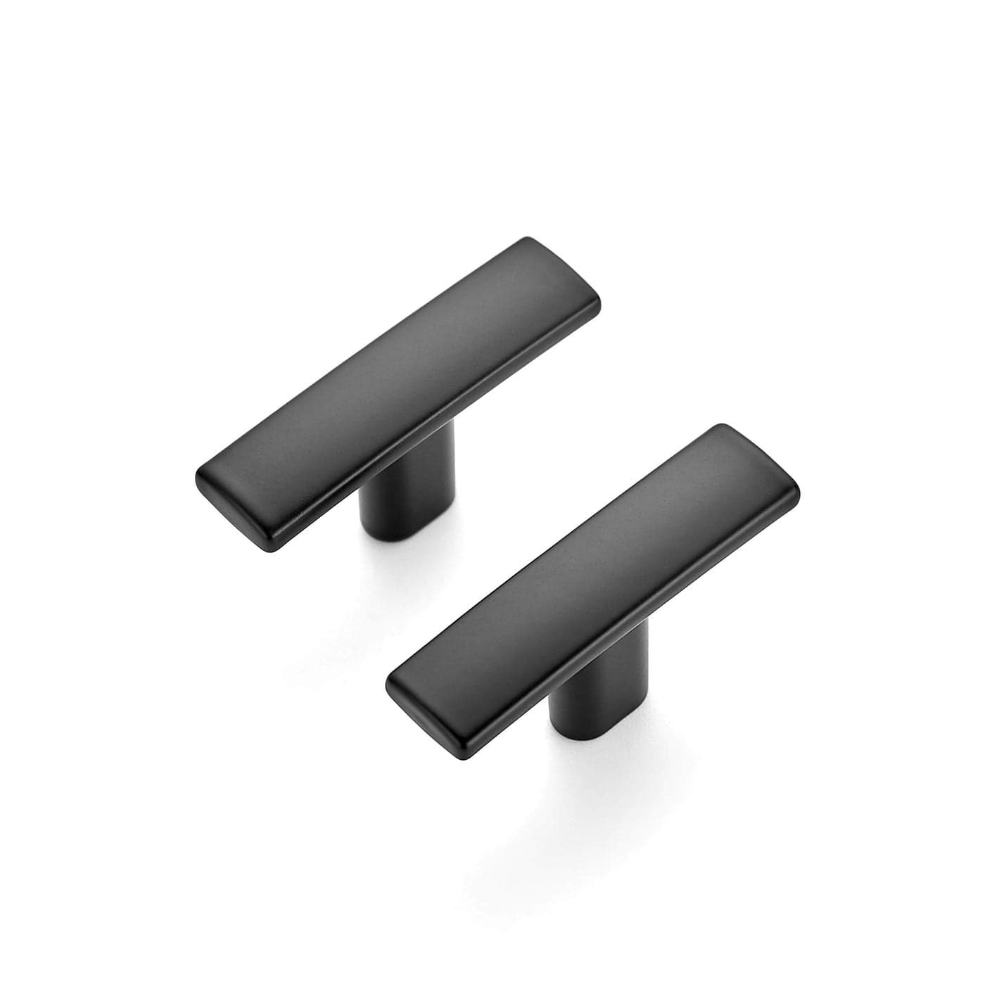Ravinte 5 Pack 134 inch Curved Cabinet Pulls Matte Black Kitchen Cupboard Handles Cabinet Handles 175Length