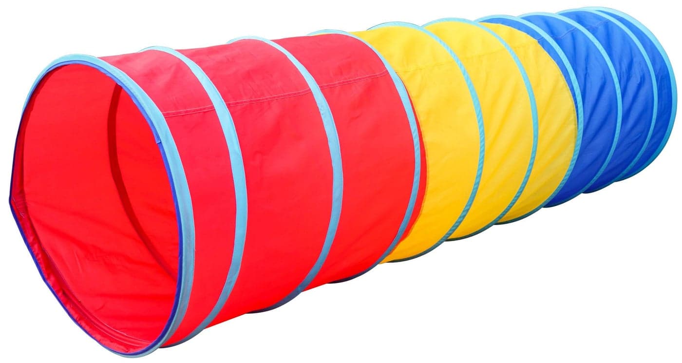 Homecute Tunnel Tent for Kids, Foldable Indoor & Out Door Crawl Through Tunnel for Toddler Babies Children, Tunnel Tent for Kids, Girls and Boys. (Caterpillar Multicolour)