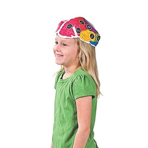 Fun Express Brain Hats for Teaching set of 12 kits Science Class Teaching Aids