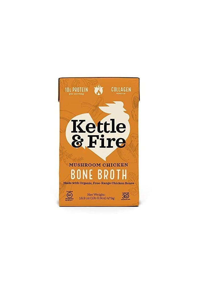 Kettle And Fire Broth Mushroom Chicken Bone 169 OZ