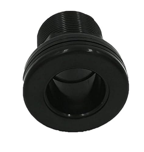 1" Bulkhead Slip x Slip NPT Standard 2-Pair (4-Pack) NBR Rubber Gasket by B Bubblefin