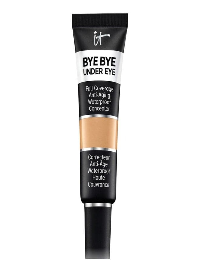 IT Cosmetics Bye Bye Under Eye Anti-Aging Concealer MediumTan21.0 – Neutral Undertones, Full-Coverage Waterproof Concealer, 0.4 oz / 12 mL