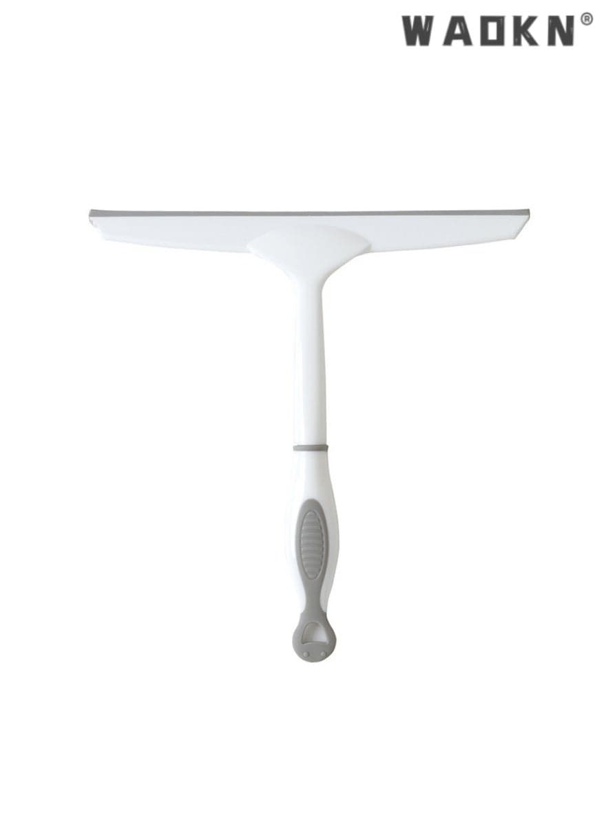 Soft Silicone Glass Scraper,Window Cleaning Tool, Bathtub and Floor Tile Water Scraper, Ideal for Bathroom and Kitchen, Efficient Glass Cleaner with Squeegee, Perfect for Mirrors and Shower Doors