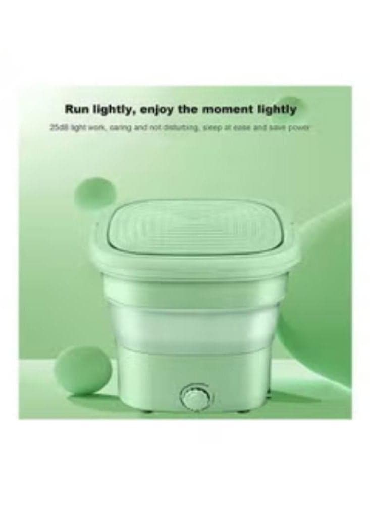 Portable Mini Folding Washing Machine 2152003 Green