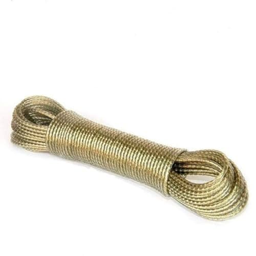 RK Trends PVC Coated Cloth Drying Wire with 2 Bonus Plastic Hooks: Weather-Resistant, Durable, and Versatile - Perfect for Clothesline, Laundry Drying, and More (10 Meter, 1)