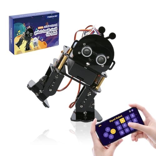 Biped Robot Kit STEM Toys Science Kit for Kids Bionic Bipedal Robotics Programmable Coding Crafts Set for Arduino ESP32 Birthday Gift for Age 812 Boys Girls Teens