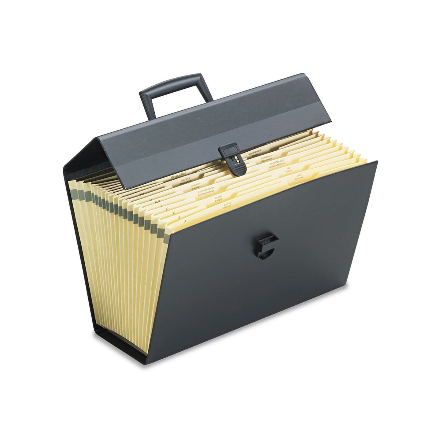 Pendaflex Portafile Expanding Organizer 15 18x 10 58 Black 01156