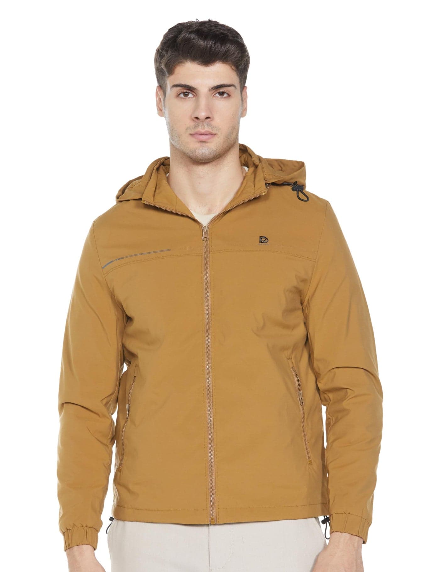 Qube by Fort Collins Lightweight Jacket for Men with Hood – Fashionable, Light Winter Jacket for Casual Outerwear