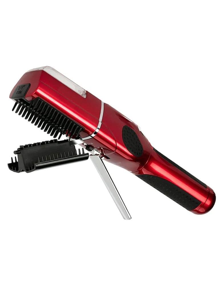 Fasiz USB Rechargable Split Hair Trimmer & Hair Straight Styler & Beauty Care Red