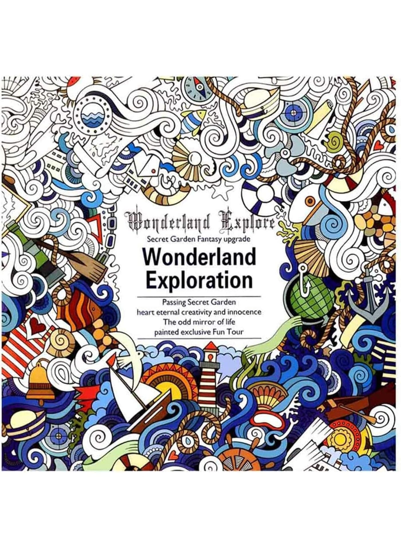 DIY Creativity Coloring Books, Decompression Hand-Painted Coloring Book, Painting Coloring Creativity Coloring Books for Adult Decompression & Interest