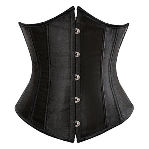 Zhitunemi Underbust Corset Tops for Women: Adult Halloween Costumes Woman 2025 Cosplay Historical Reenactments Themed Parties Large Black