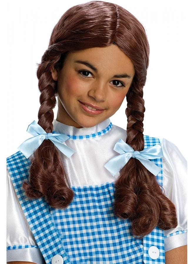 Rubies Child's Wizard of Oz Dorothy Costume Wig, Brown, One Size