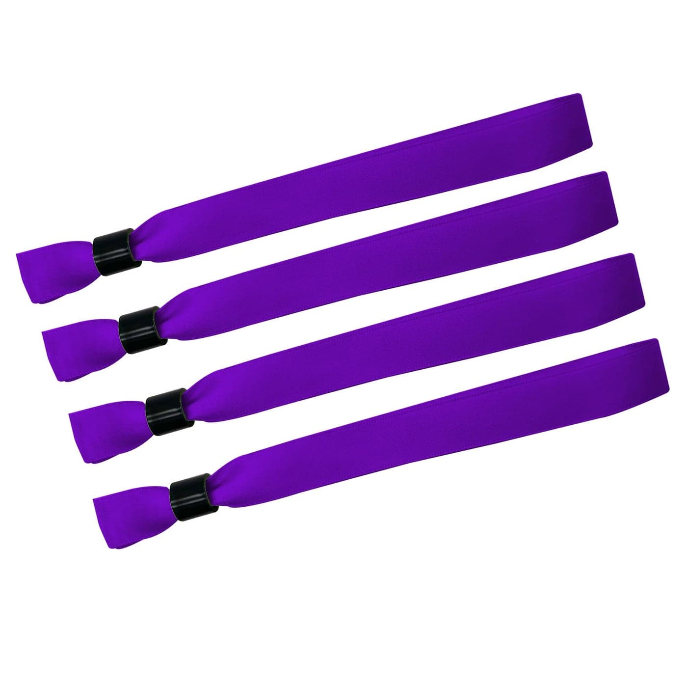 Wristrenyi Cloth Wristbands For Events100 Pack Purple Fabric Bracelets Wrist Bands for Concerts Festival Admission Party