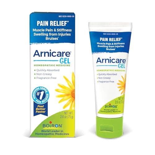Boiron Arnicare Gel for Relief of Joint Pain Muscle Pain Muscle Soreness and Swelling from Bruises or Injury Nongreasy and FragranceFree 26 oz