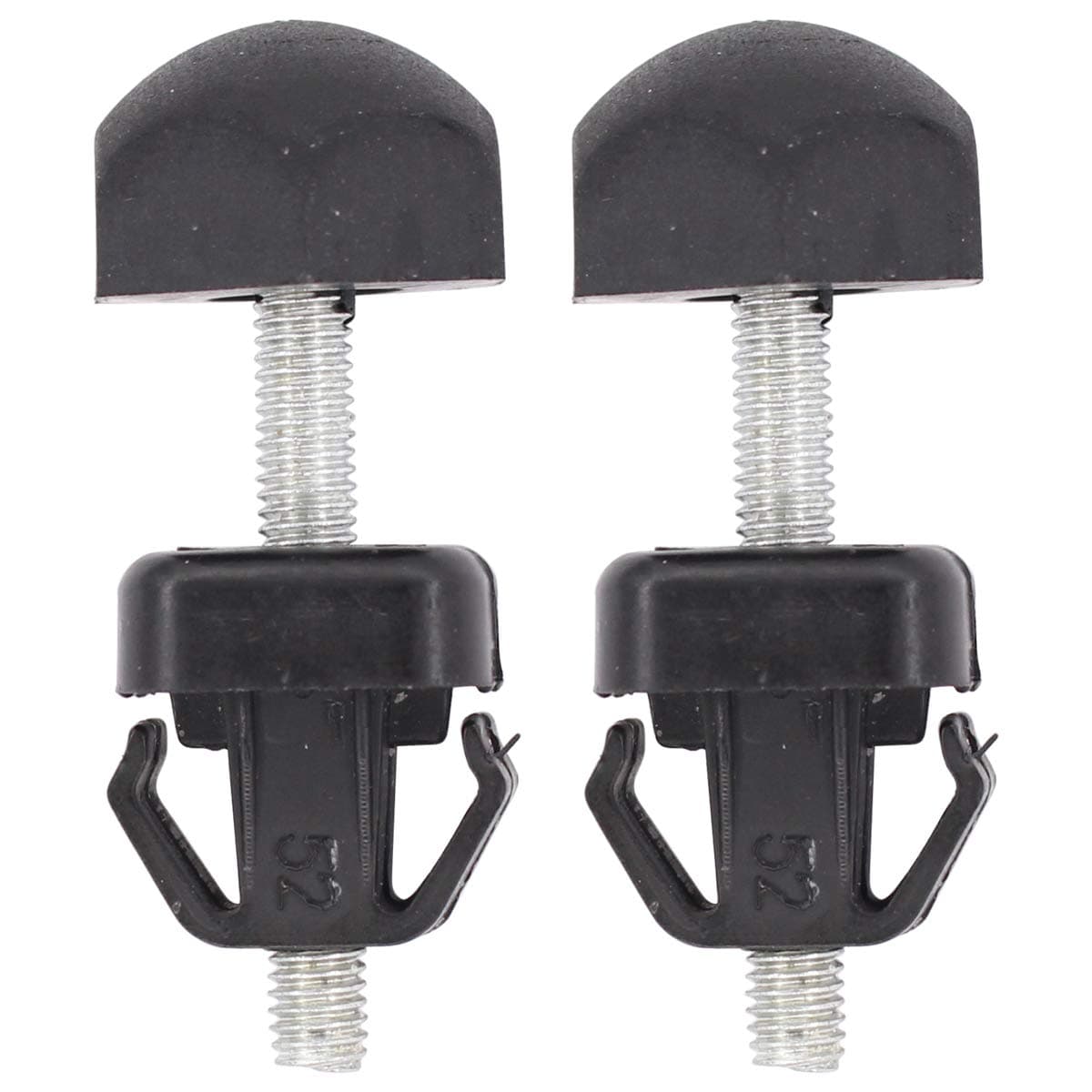 NewYall Pack of 2 Hood Bumper Stop F4TZ16758A for Ford Bronco Explorer F150 F250 F350 F450 Super Duty Mountaineer Ranger Town Car 19892004