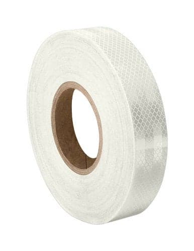 3M - 2-5-3290(PK 2) 3430 White Micro Prismatic Sheeting Reflective Tape 2" Width x 5 yd Length (1 roll)