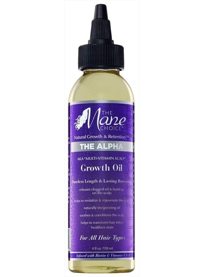 Multi-Vitamin Scalp Nourishing Hair Growth Oil, 4 Fl Oz