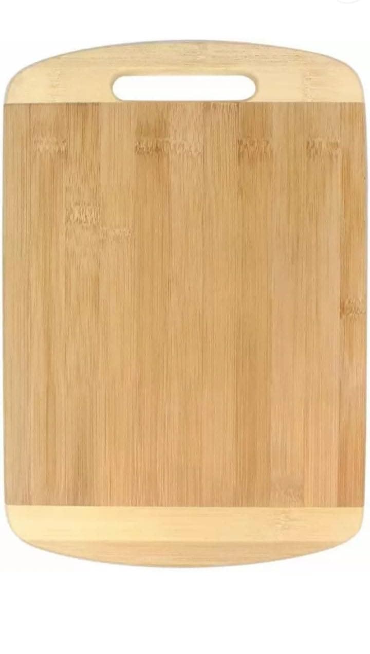 Forevermore Chopping Board Natural Bamboo 34x24 cm Ideal for Kitchen Use