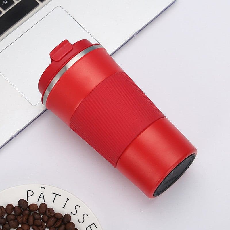 Second-Generation Coffee Cup 304 Stainless Steel Insulated Cup Vacuum Water Cup Cold-Keeping Gift Cup For Outdoor Use And Car Use