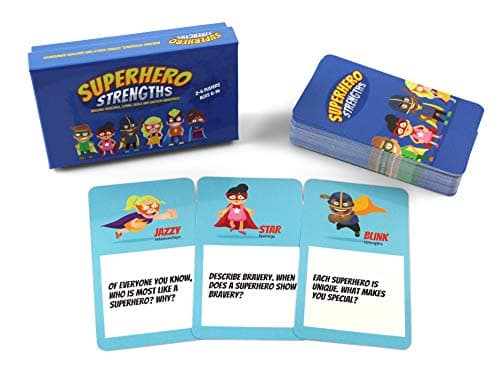 Superhero Strengths Building Resilience Coping Skills and Emotion Awareness Card Game