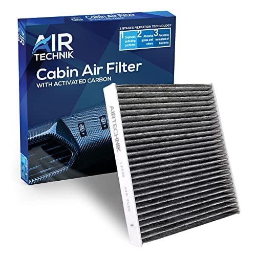 AirTechnik CF12436 Cabin Air Filter w/Activated Carbon | Fits 2016-2025 Select Subaru Ascent, Crosstrek, Impreza, Legacy, Outback, XV, Toyota, C-HR, Corolla, Prius, RAV4, Venza - 72880-FL00A