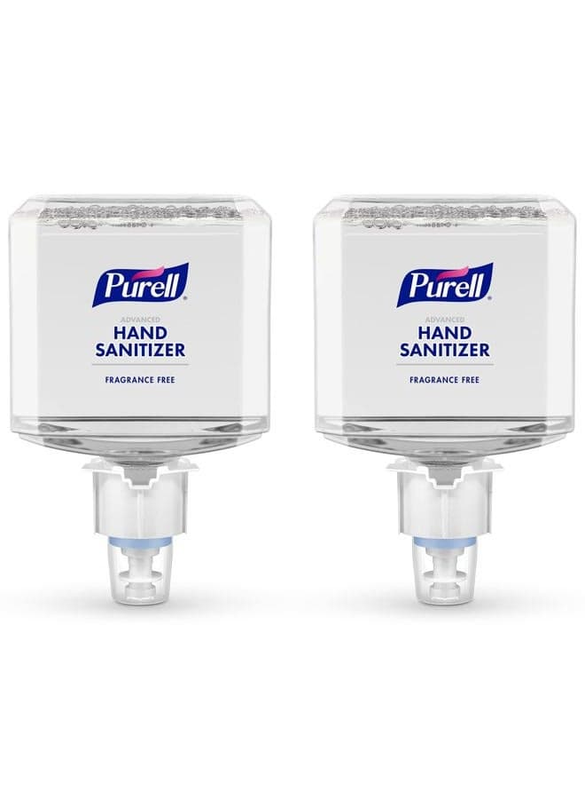 Advanced Hand Sanitizer Foam Refill for ES4 Push-Style Hand Sanitizer Dispensers 1200 ml, Clear