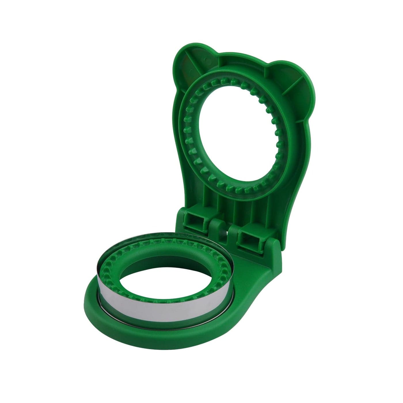 Green Sandwich Cutter Perfect for Sandwiches Cookies and DIY Creations Sandwich Cutter and Sealer Crustless Bread Sandwich Sealer Decruster Round