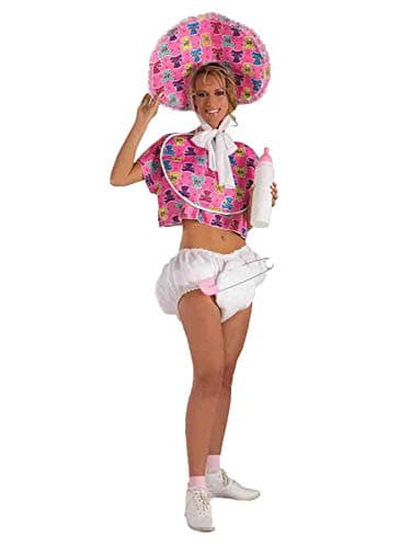 Rubies Pink Baby Doll Costume for Adults, Women's Standard