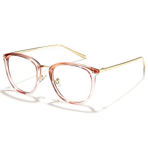 Cyxus Blue Light Glasses for Woman, Fashion Computer Glasses on Office Reduce Eye Strain Anti Migraine for Working Reading