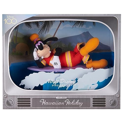 Disney100 Years of Wonder Walt Disney Presents Hawaiian Holiday Goofy Collectible Plush Stuffed Animal Kids Toys for Ages 5 Up Amazon Exclusive by Just Play