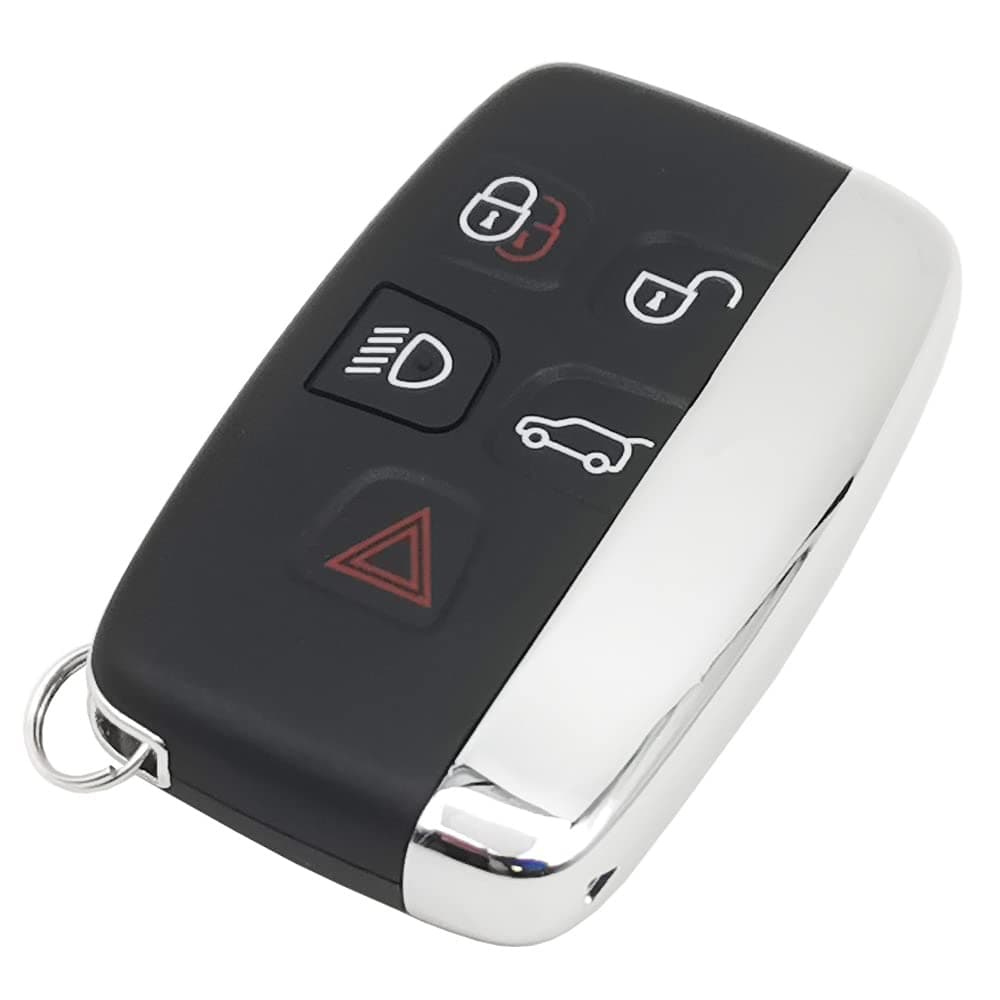 Horande Replacement Key Fob Cover Case fits for Range Rover Evouge Discovery Sport Velar Land Rover LR2 LR4 Jaguar XF XJ XJL XE Keyless Entry Key Fob Shell