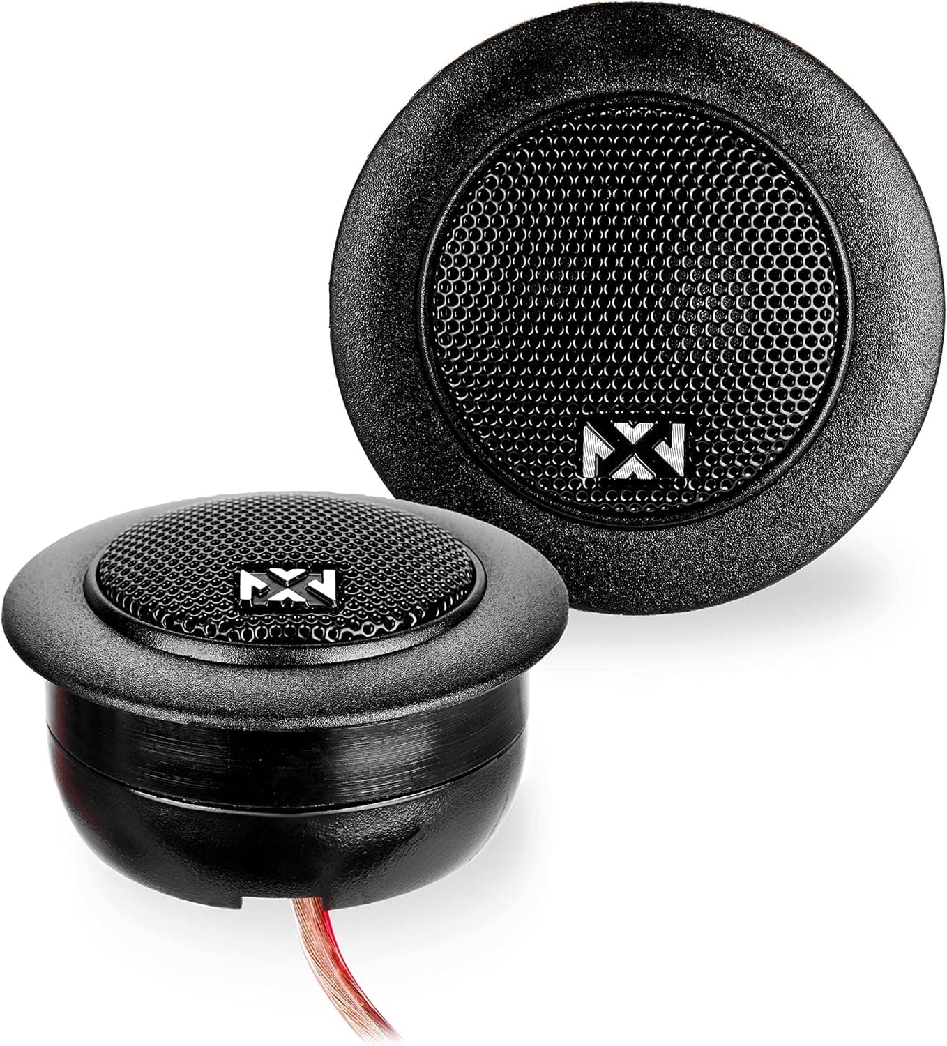 NVX 1 Inch Car Audio Tweeters VSPTW - High-Performance Silk Dome Speakers