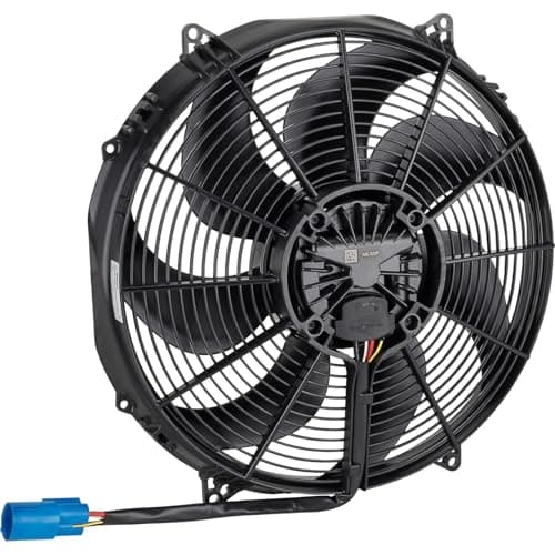 SPAL 30107328 16" 12 Volt SBL Brushless 500 Watt Flush Mount 2433 cfm 42 Amp Draw VA207-ABL523P/R/A/N-65A