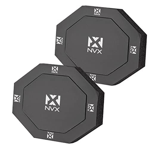 NVX FRING68 2 Piece Universal 6x8” Self Adhesive Foam Speaker Ring Kit with Foam Base Pad
