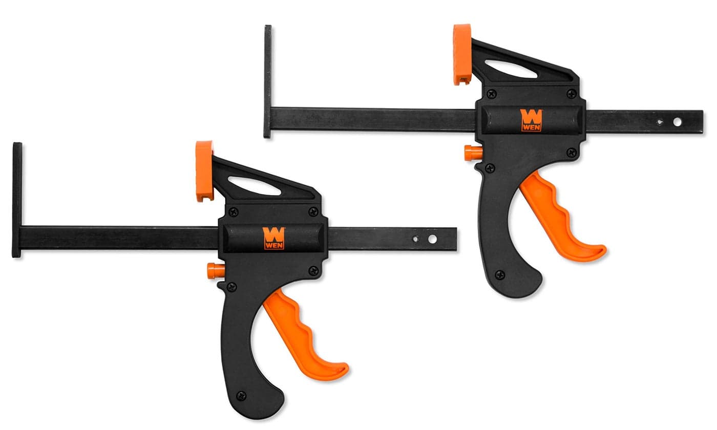 WEN CT992F 75Inch Quick Release Track Saw Clamps Two Pack