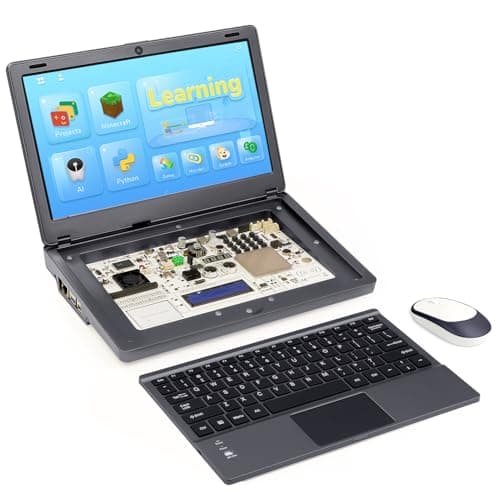 ELECROW CrowPi 2 Allinone Kit Compatible for Raspberry Pi 45 Laptop Without RPi 5 Board Learning Programming Sensor Kit with 116 Inch IPS Screen for Professional Adult Basic Kit