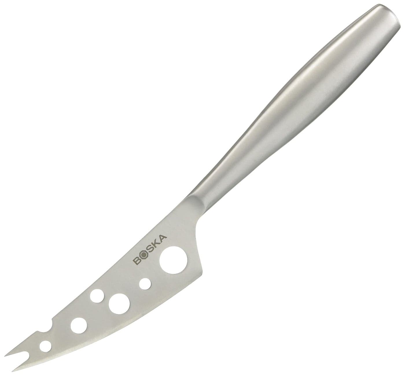 BOSKA Stainless Steel Cheese Knife Copenhagen Nr2 For All Types of Cheese MultiFunctional Cheese Slicer Handheld Slicer Silver NonStick Dishwasher Safe For Kitchen Cooking
