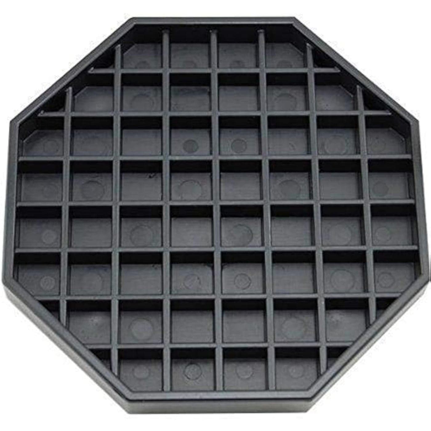 Octagon Coffee Drip Tray by Hard Black Plastic for Coffee Countertop Drip Tray for Drink Dispenser 6 1 Pcs