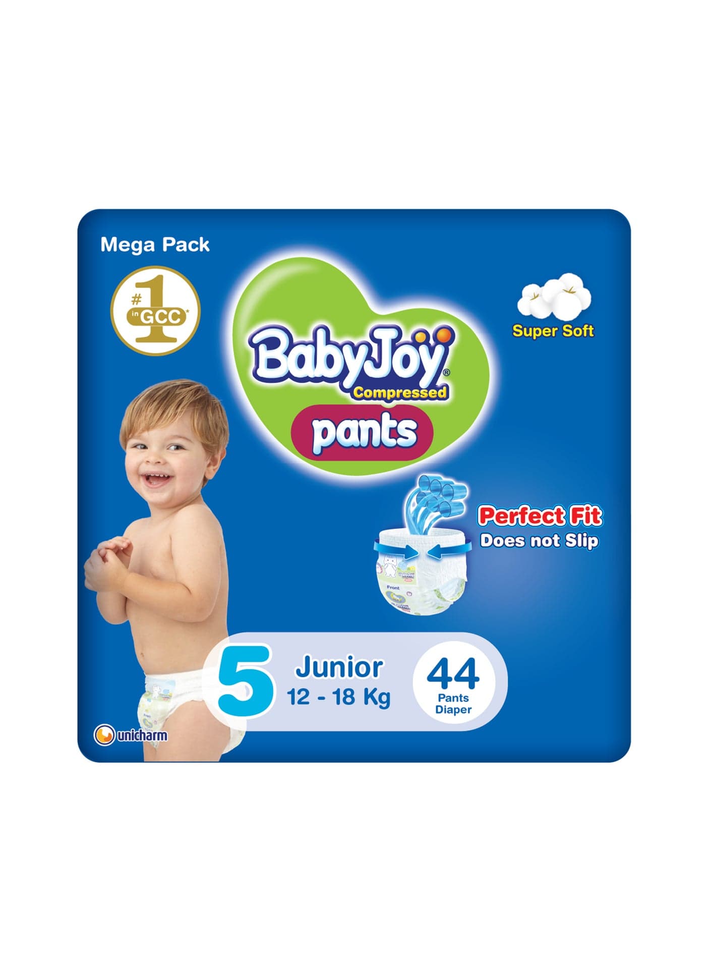 Culotte Pants Diaper, X-Large, Size 5, 12-18 kg, 44 Diapers