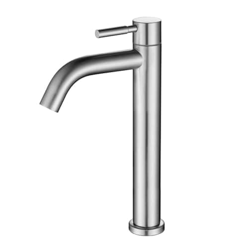 ALTON SUS52110, Pillar Cock Extended Body, Brushed Finish