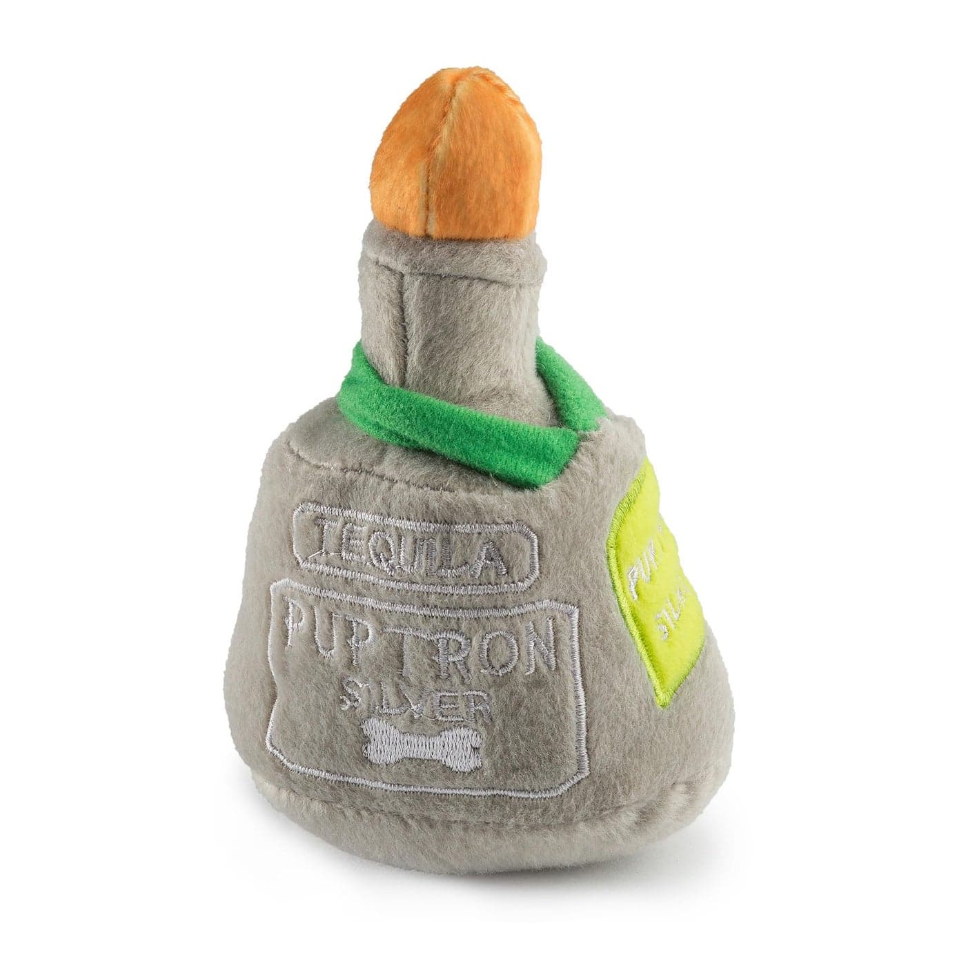 Haute Diggity Dog Puptron Tequila, Plush Designer Dog Toys with Interactive Squeaker, Stimulating Pet Enrichment, Machine-Washable & Safe Materials for All Breeds, One Size