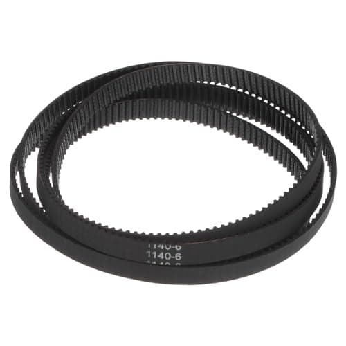 uxcell 2pcs 2GT Timing Belt Closed Loop Rubber Belts 1140-2GT-6, 6mm Width x 1140mm Length, 3D Printer Timing Belt