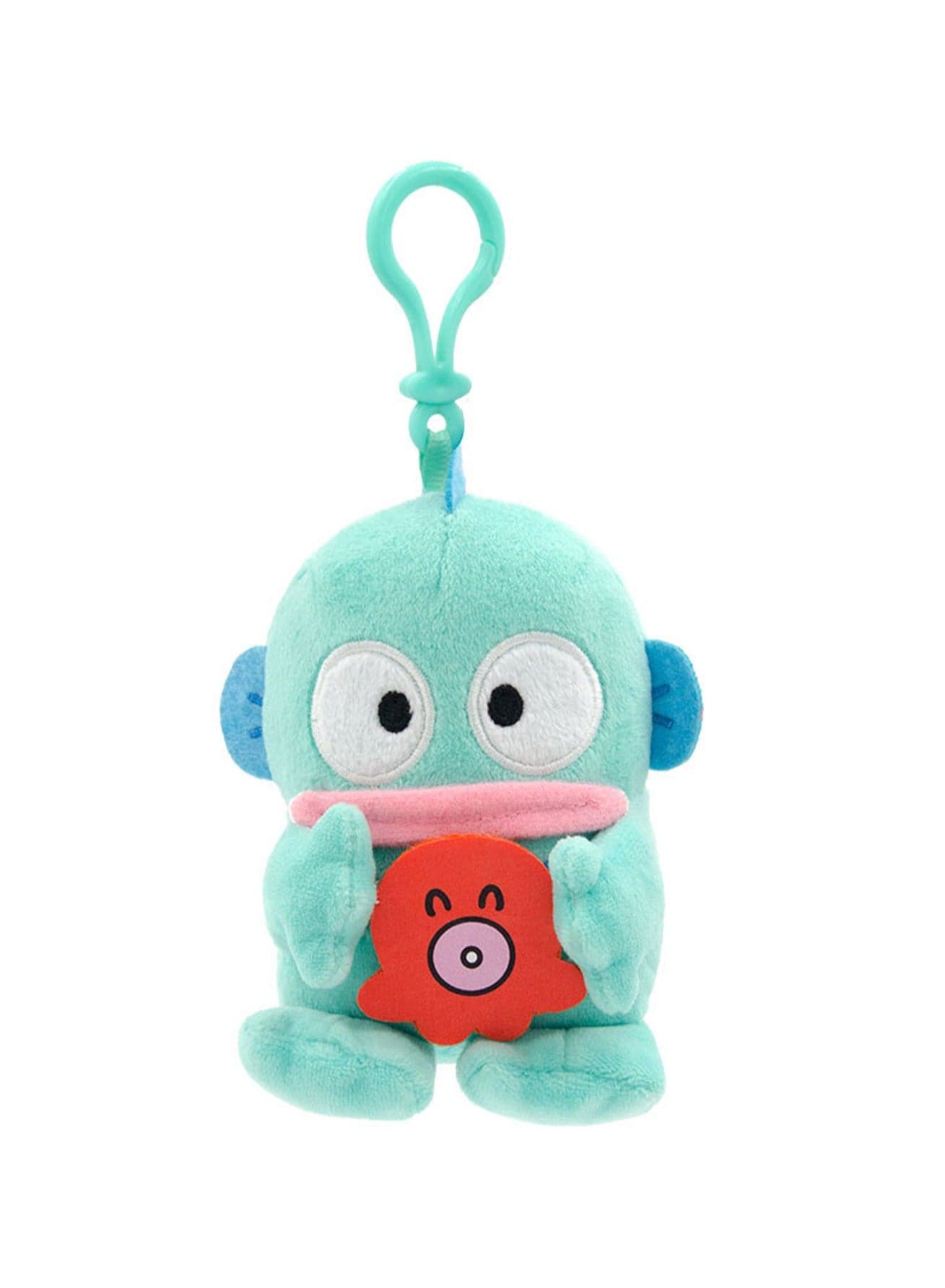 Cute Plush Doll Pendant, High-Quality PP Cotton Material Bag Key Chain Ornament, Ornament Gift For Boys And Girls (13cm Half-Octopus Pendant)