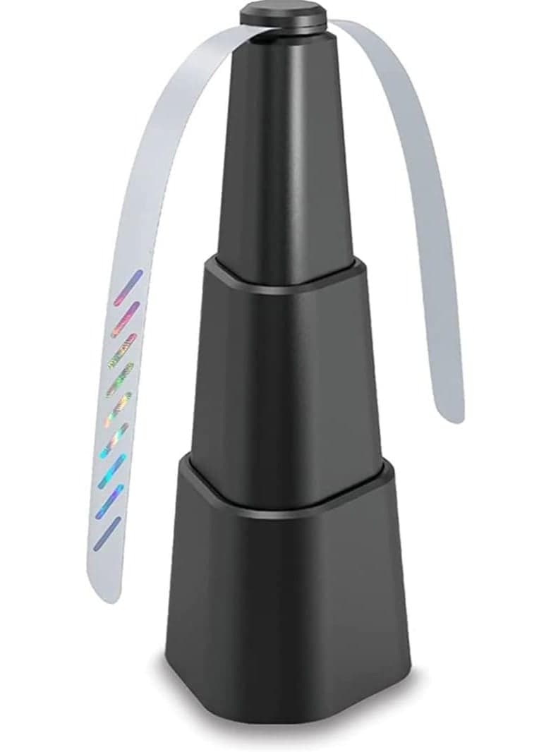 Fly Repellent Fan for Outdoor Food, Battery Operated Table Fan to Keep Flies Away, Safe Silent Mosquito Repellent Fan for Picnic, Camping, Garden, Party, Indoor & Outdoor Use