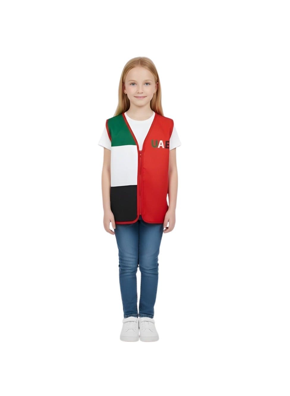 UAE National Day Kids Girls UAE Vest | Stylish Girls Vests